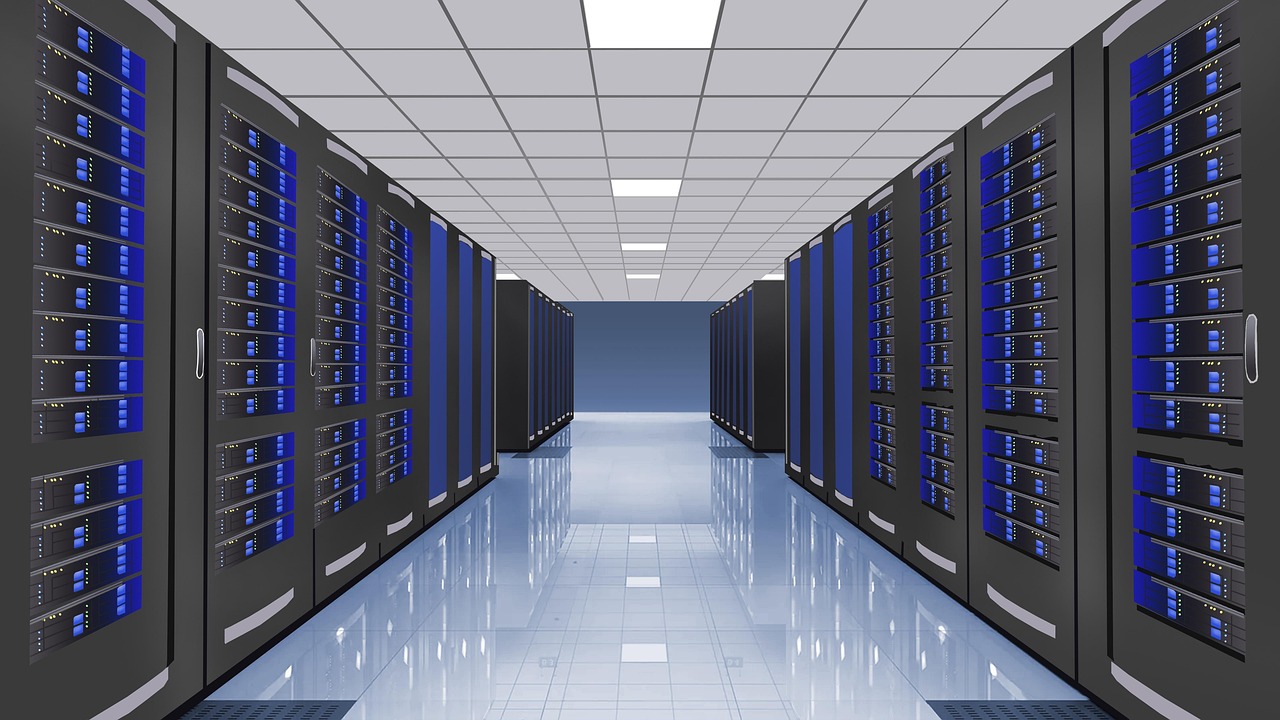 cloud servers and data center